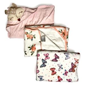 Baby Girl Towels (Set of 3)